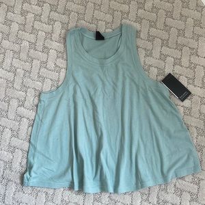 Loose cotton tank top